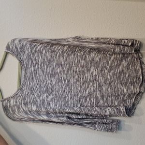 Market & Spruce Stripe Grey Sweater - Super SOFT